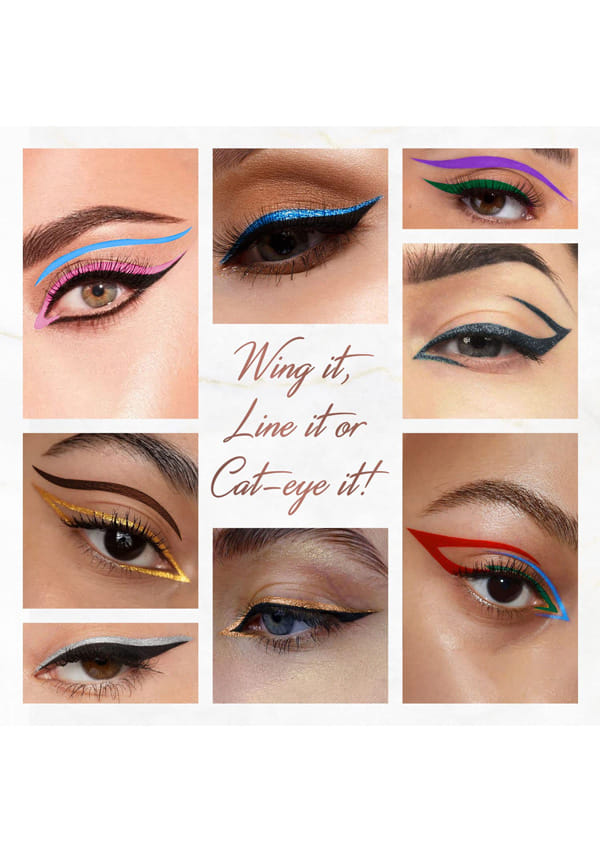 Herb-Enriched Waterproof Eyeliner Organic with Jojoba Oil & Vitamin E – thumbnail 3