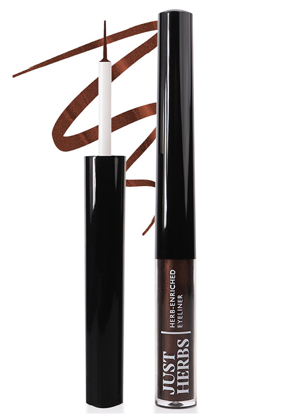 Herb-Enriched Waterproof Eyeliner Organic with Jojoba Oil & Vitamin E Herb-Enriched Waterproof Eyeliner Organic with Jojoba Oil & Vitamin E
