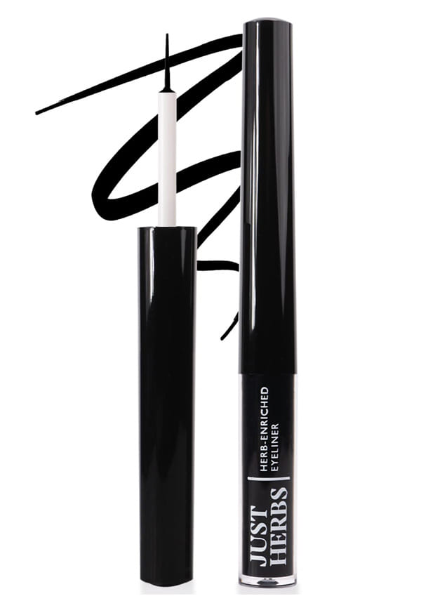 Herb-Enriched Waterproof Eyeliner Organic with Jojoba Oil & Vitamin E