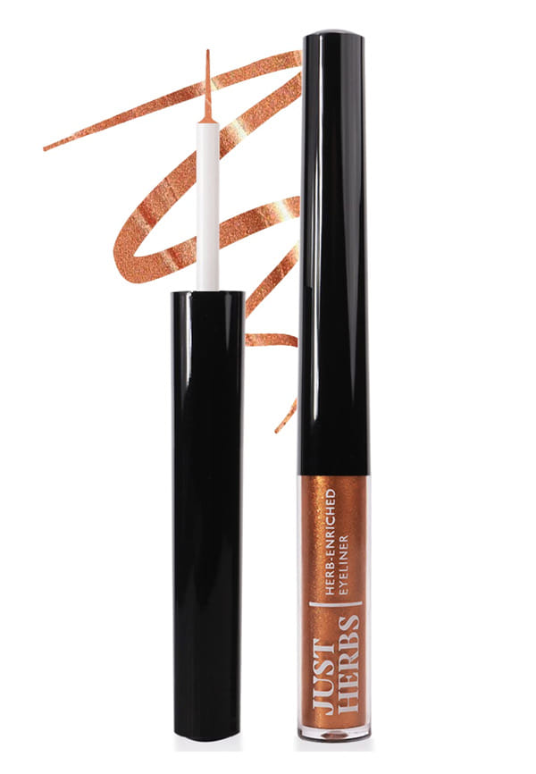 Herb-Enriched Waterproof Eyeliner Organic with Jojoba Oil & Vitamin E