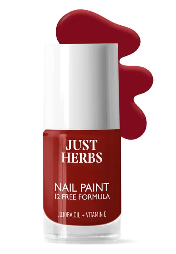 Just Herbs 12 Free Nail Paint-Blush Pink-05