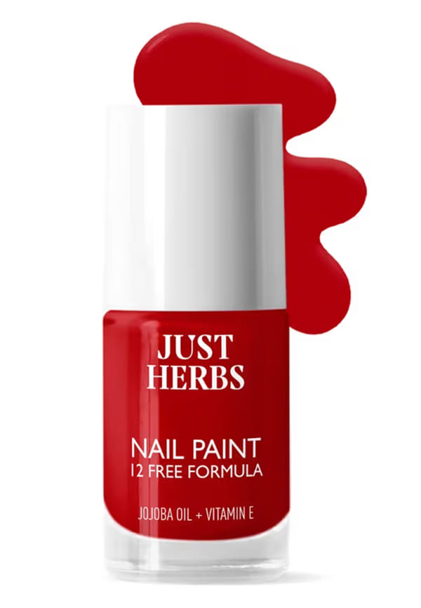 Just Herbs 12 Free Nail Paint-Blush Pink-05