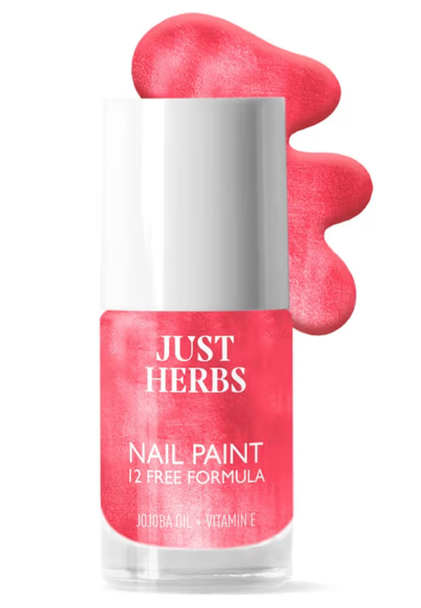 Just Herbs 12 Free Nail Paint-Blush Pink-05