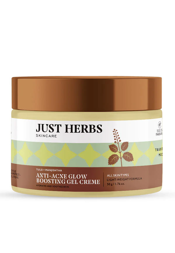 Tulsi & Manjishtha Anti-Acne Glow Boosting Gel Creme