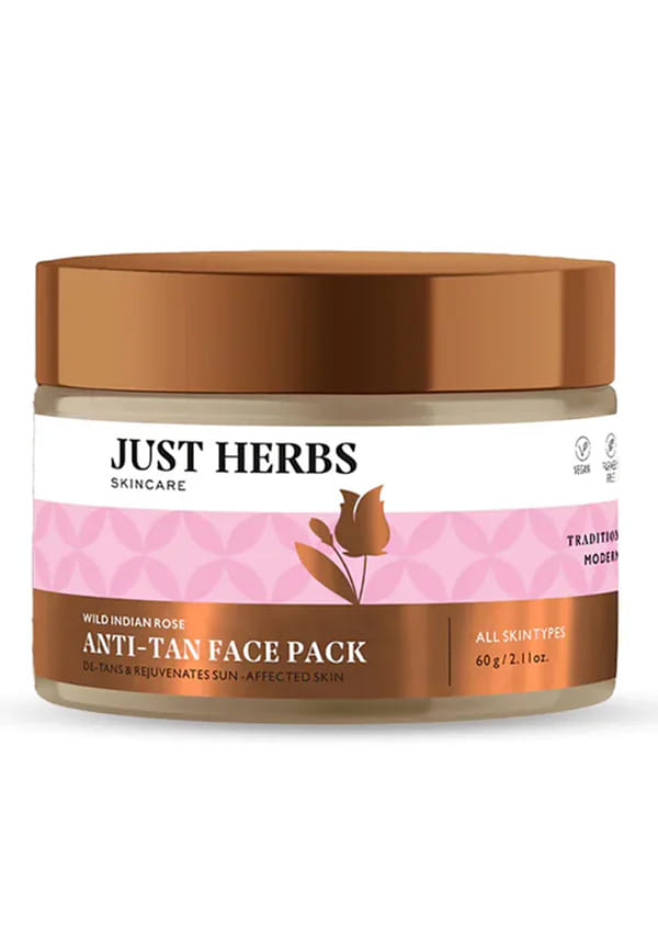 Wild Indian Rose Anti-Tan Face Pack