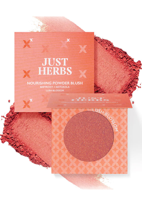 Nourishing Powder Blush with Beetroot and Gotukola Nourishing Powder Blush with Beetroot and Gotukola