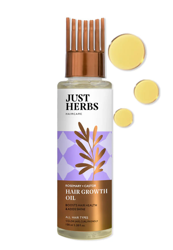 Hair Growth Oil with Rosemary and Castor