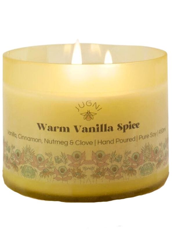 Warm Vanilla Spice Aroma Candle