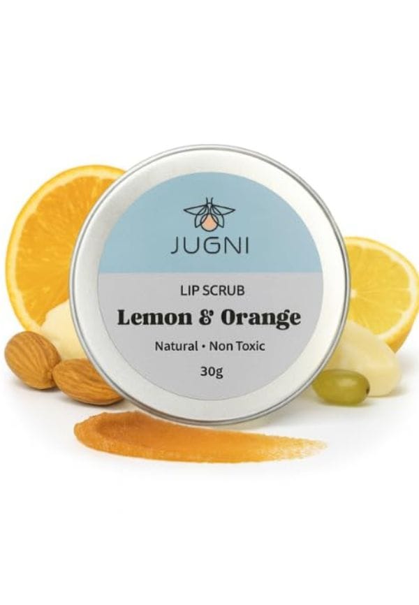 Lemon and Orange Lip Scrub