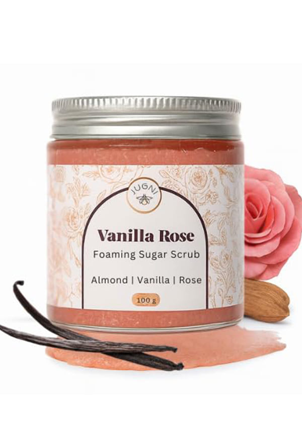 Vanilla Rose Foaming Sugar Scrub