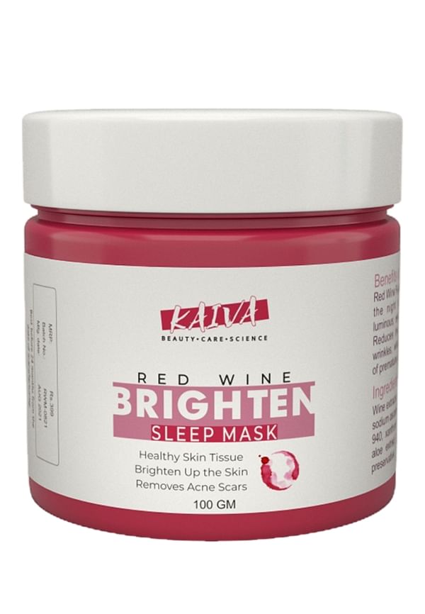 Red Wine Face Crème Gel | Anti-Ageing & Anti-Wrinkle Night Gel - 100 GM