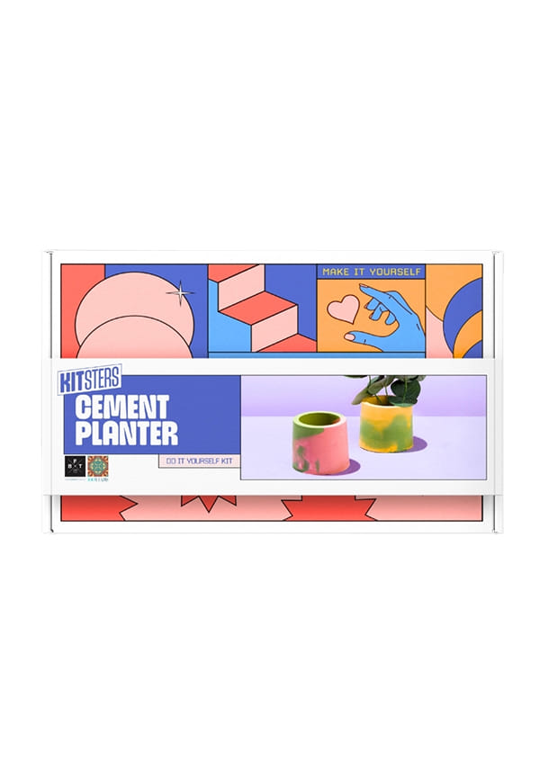 DIY Cement Planter Kit