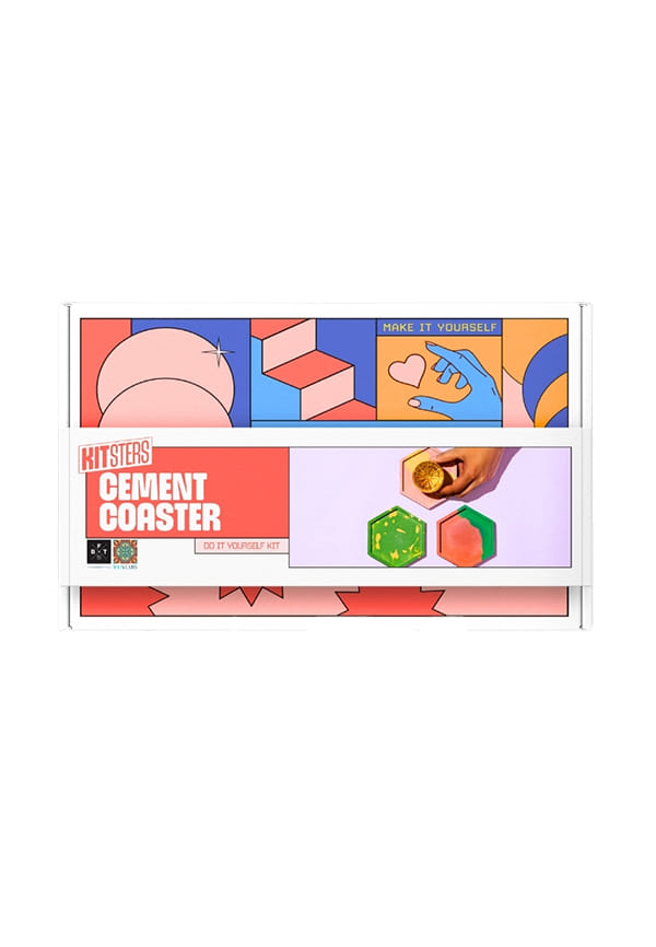 DIY Cement Coaster Kit