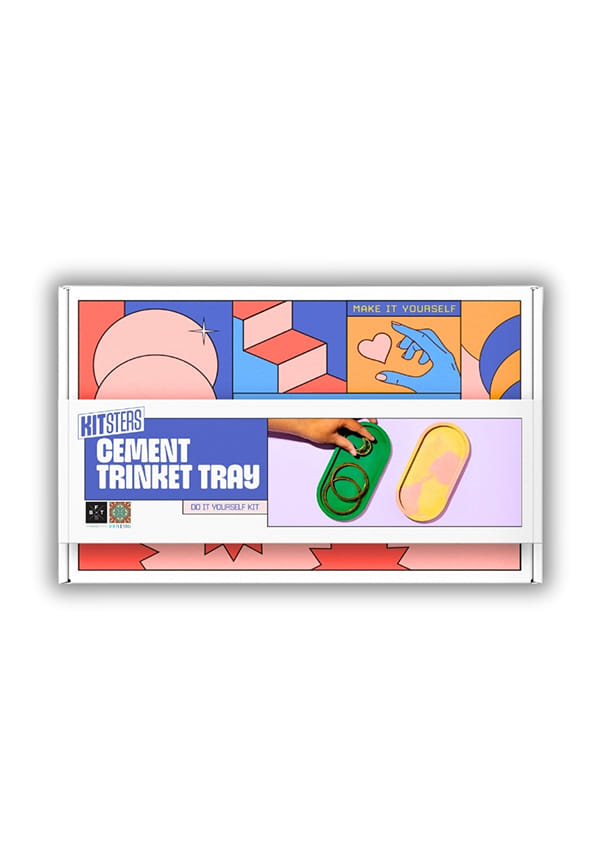 DIY Cement Trinket Tray Kit