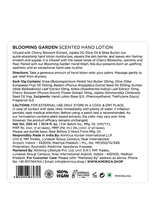Blooming Garden Hand Lotion – thumbnail 5