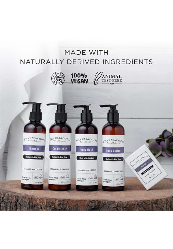 Pharmacopia Argan Oil & Aloe Vera Organic Shampoo – thumbnail 5