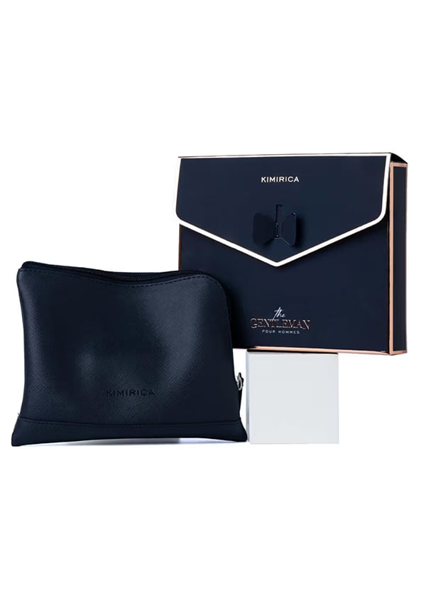 Gentleman Bath Care Travel Case Gift Set with Leather Travel Bag – thumbnail 3
