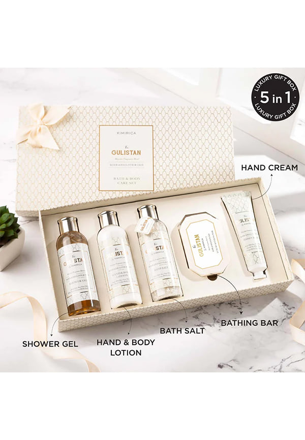 The Gulistan Indulgence Luxury Bath & Body Care Gift Set – thumbnail 3