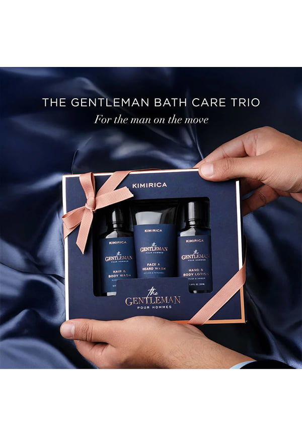 Gentleman Bath Care Trio Kit Gift Set – thumbnail 2
