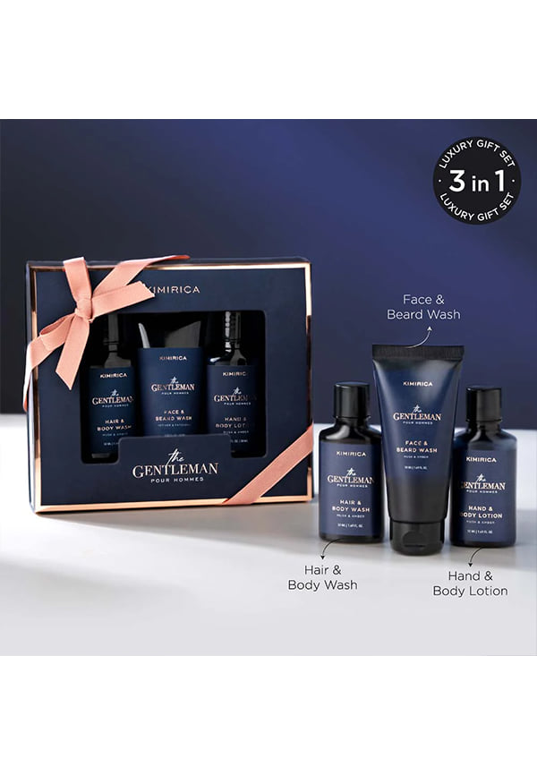 Gentleman Bath Care Trio Kit Gift Set – thumbnail 3