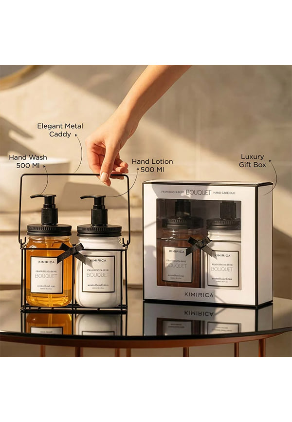Bouquet Hand Wash & Lotion Caddy Set – thumbnail 3