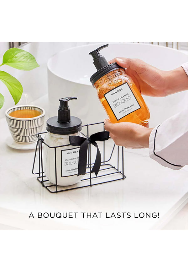Bouquet Hand Wash & Lotion Caddy Set – thumbnail 4