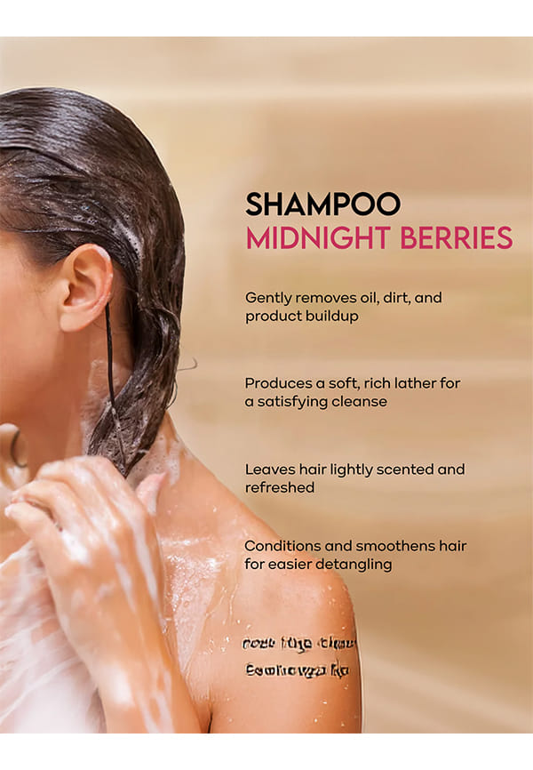 Midnight Berries Deep Cleansing Shampoo – thumbnail 3