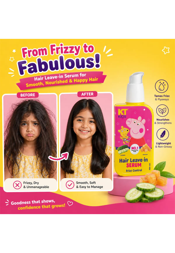 Leave-In Frizz & Detangle Control Hair Serum with Aloe & Cucumber Extract – thumbnail 2