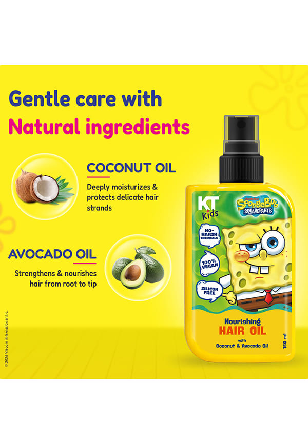 Nourishing Hair Oil with Coconut & Avocado – thumbnail 3