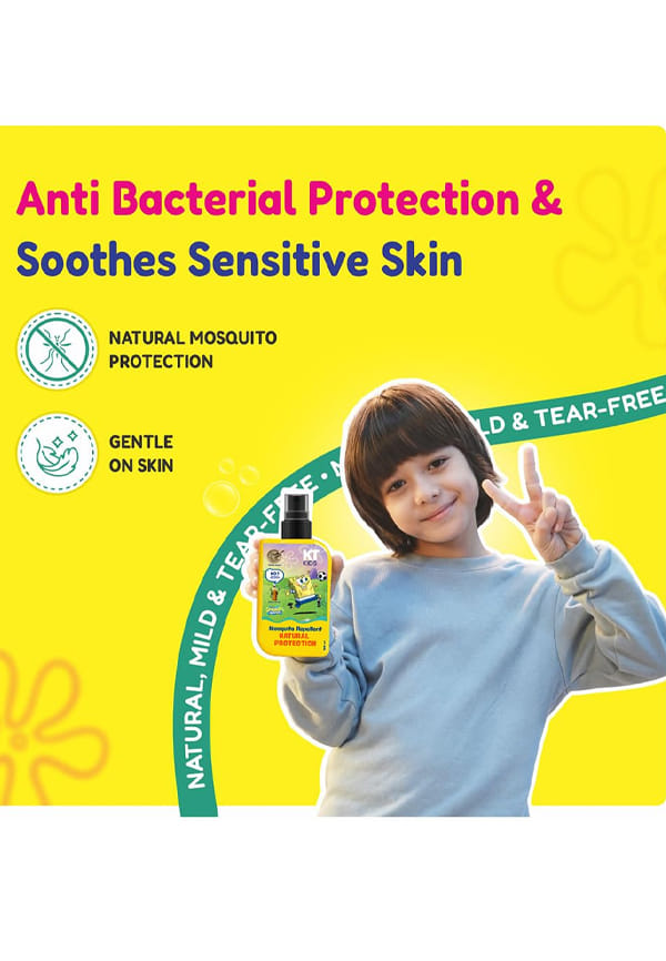 Super Quick Mosquito Repellent Spray for Kids with Lemongrass & Eucalyptus Oil – thumbnail 2