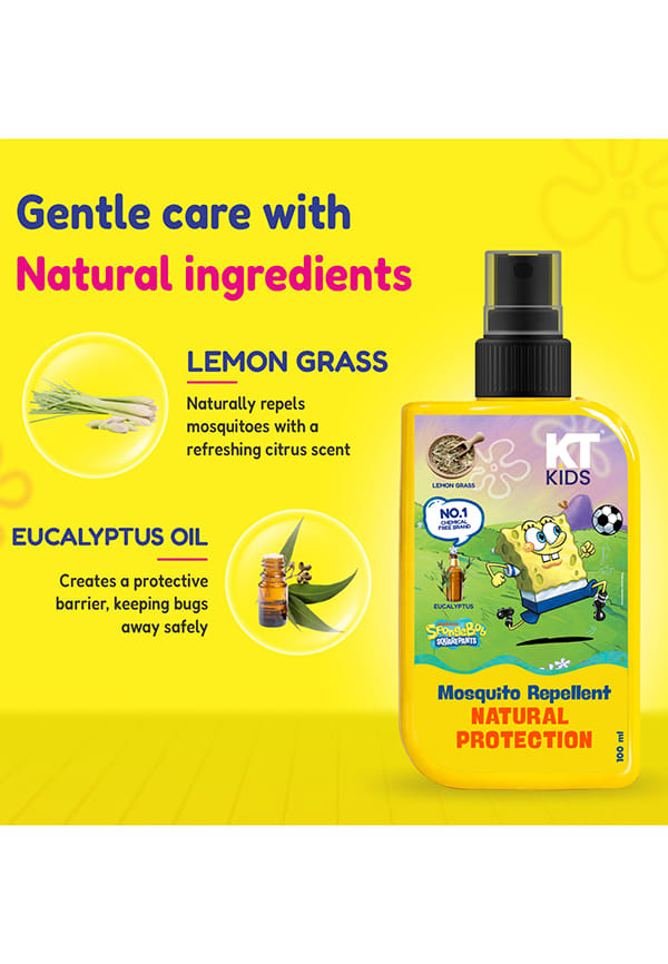 Super Quick Mosquito Repellent Spray for Kids with Lemongrass & Eucalyptus Oil – thumbnail 4