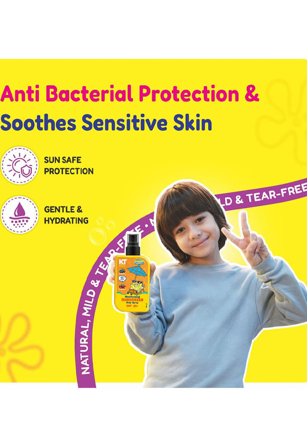 Baby Sun Protection SPF25+ Face & Body Spray with Blueberry & Cranberry Extracts – thumbnail 2