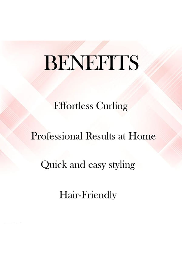 Ionic Hair Tong – Ceramic Coating Curling Iron for Smooth, Healthy Curls Hair Curler – thumbnail 2