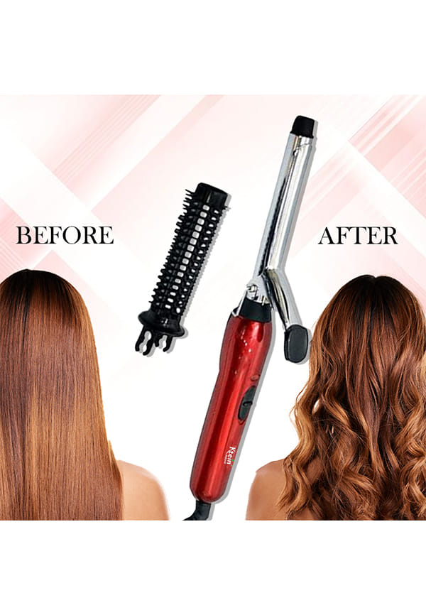 Ionic Hair Tong – Ceramic Coating Curling Iron for Smooth, Healthy Curls Hair Curler – thumbnail 5