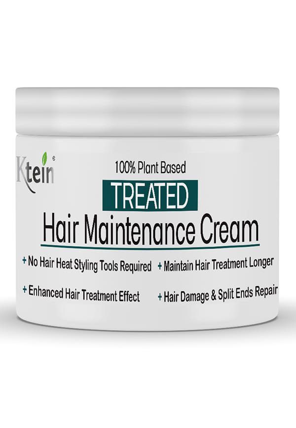 100% Plant Based Treated Hair Maintenance Cream Natural