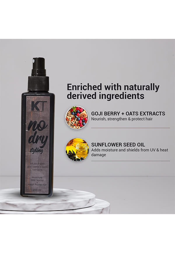No Dry Styling Moisture Mist Hair Spray & Heat Protector – thumbnail 3