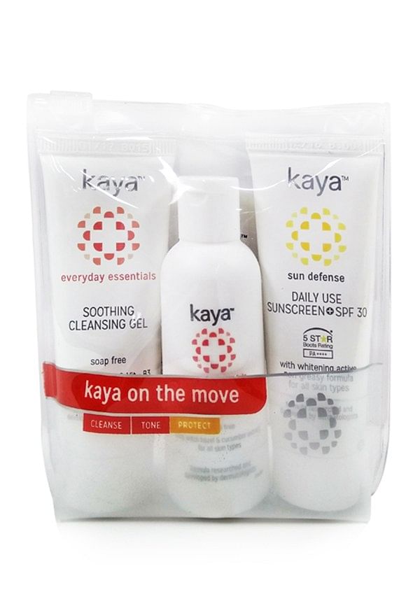 On The Move Kit 3 Step Routine, Travel Friendly Kit