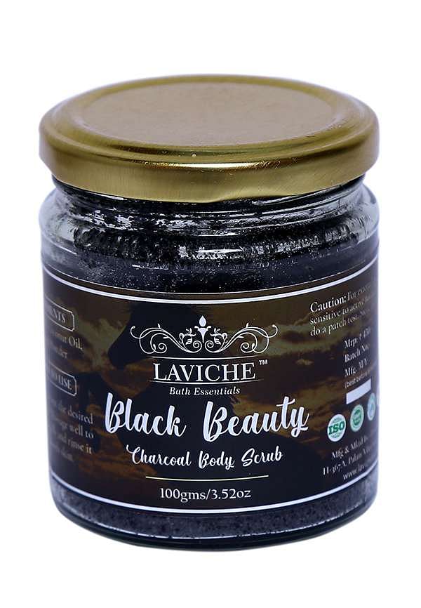 Black Beauty Charcoal Body Scrub