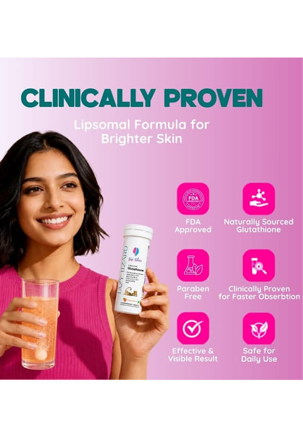 Sip Glow Liposomal Glutathione Effervescent Tablets – thumbnail 4