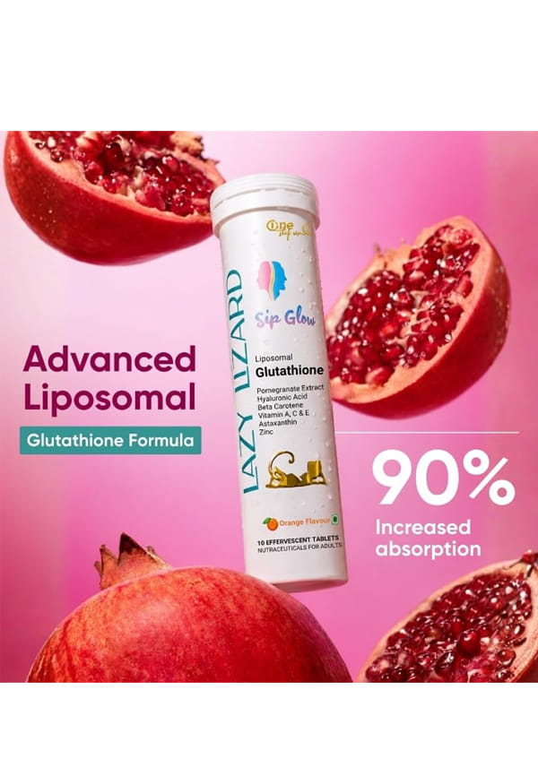 glutathione pomegranate Buy Lazy Lizard Sip Glow Liposomal Effervescent Tablets Goal: Firm & Lift bpc 157 for hamstring Size:50 Grams