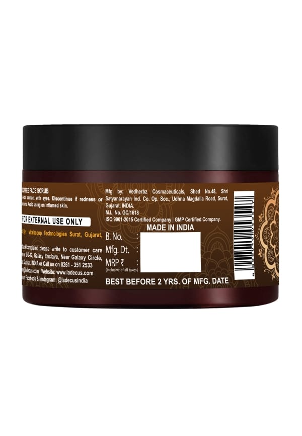 Detox Coffee Face Scrub For Men And Women – thumbnail 2