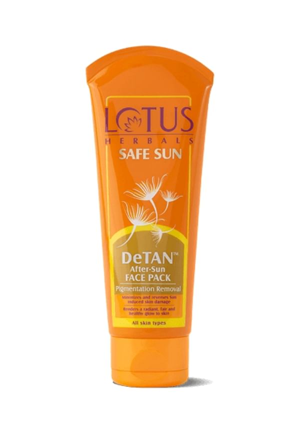 Safe Sun DeTAN After-Sun Face Pack