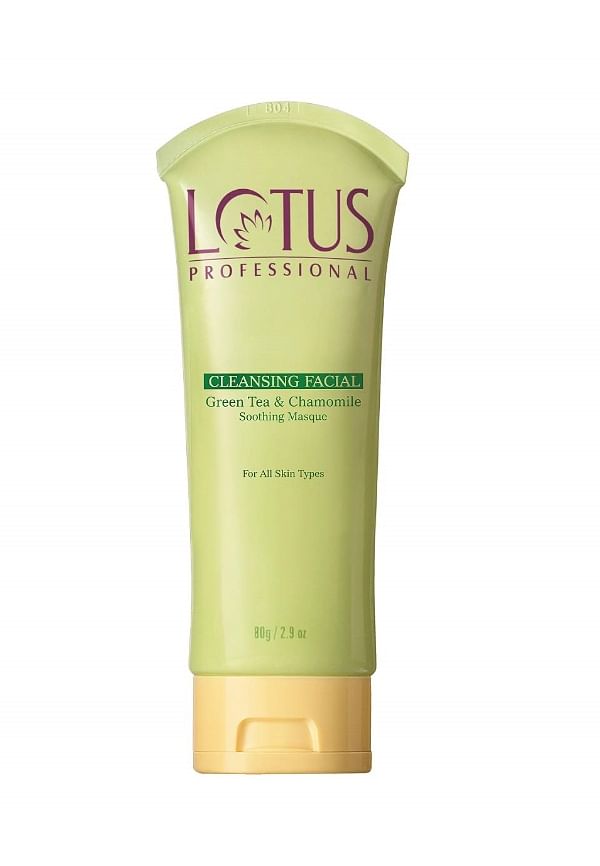 Cleansing Facial Green Tea And Chamomile Soothing Mask
