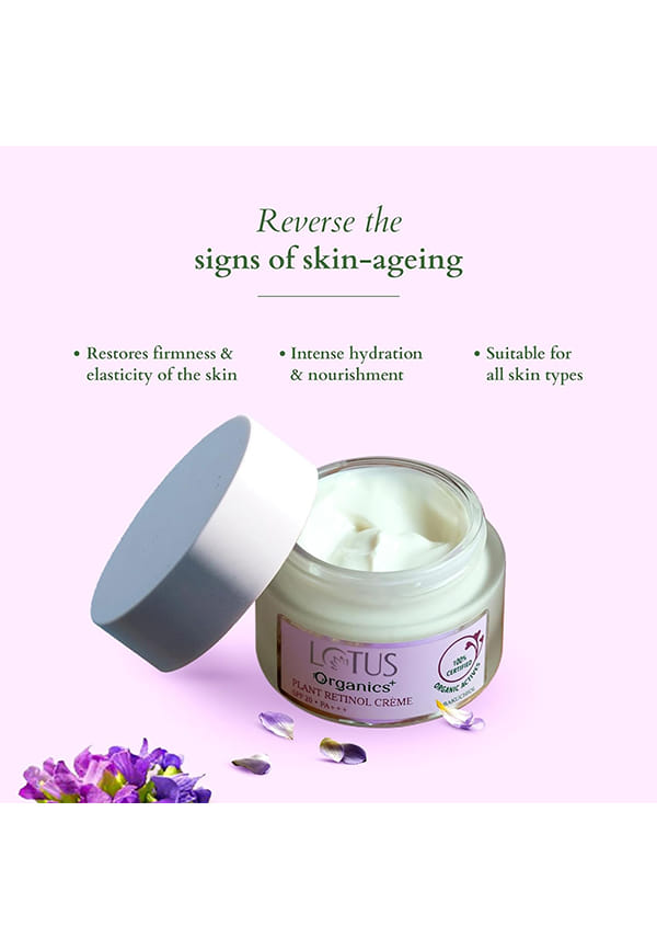 Bakuchiol Plant Retinol Face Cream | 100% Organic Bakuchiol | SPF 20 | PA+++ | Sulphate & Paraben Free | All Skin Types – thumbnail 2