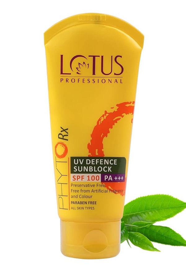 PhytoRx Uv Defence Sunblock SPF 100 PA Size 50 gm By Lotus Professional