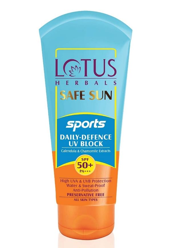 Safe Sun Sports Daily-Defence UV Block Sunscreen SPF 50+