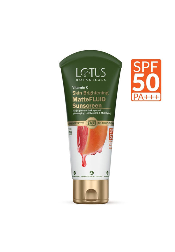 Vitamin C Matte Fluid Sunscreen | Sun Protect & Skin Brightening | SPF 50 | PA+++ – thumbnail 2
