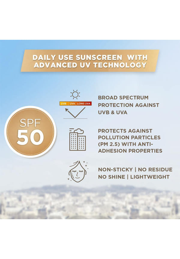 UV Defender Serum Protector Sunscreen SPF 50 PA+++, Bright & Clear – thumbnail 3