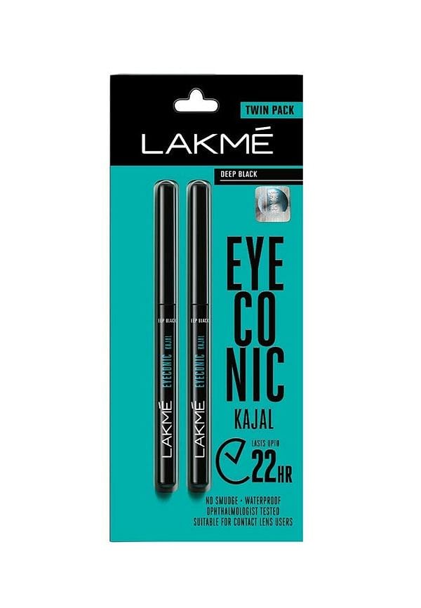 Lakme Eyeconic Kajal Twin Pack