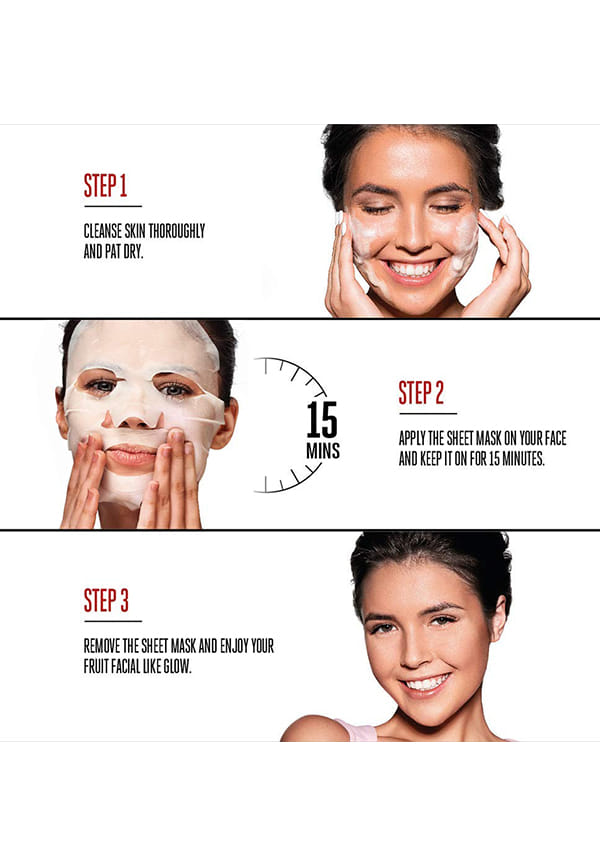 Blush & Glow Pomegranate Sheet Mask – thumbnail 2